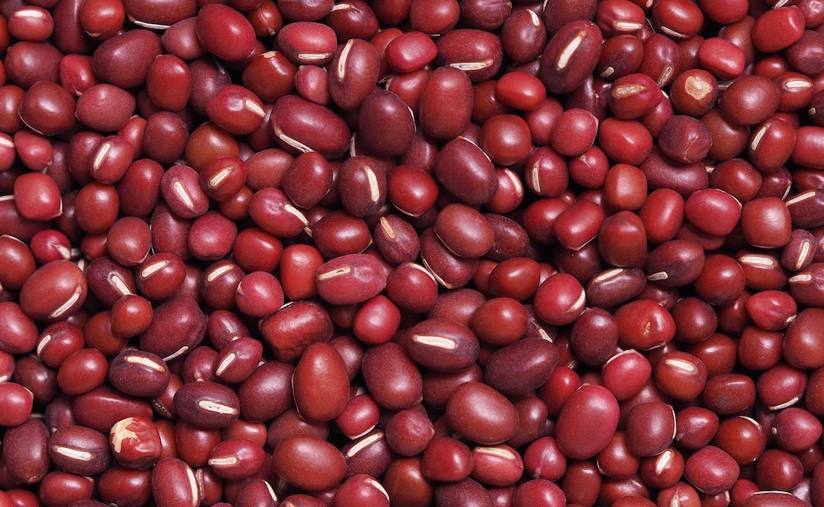 Adzuki Beans close up