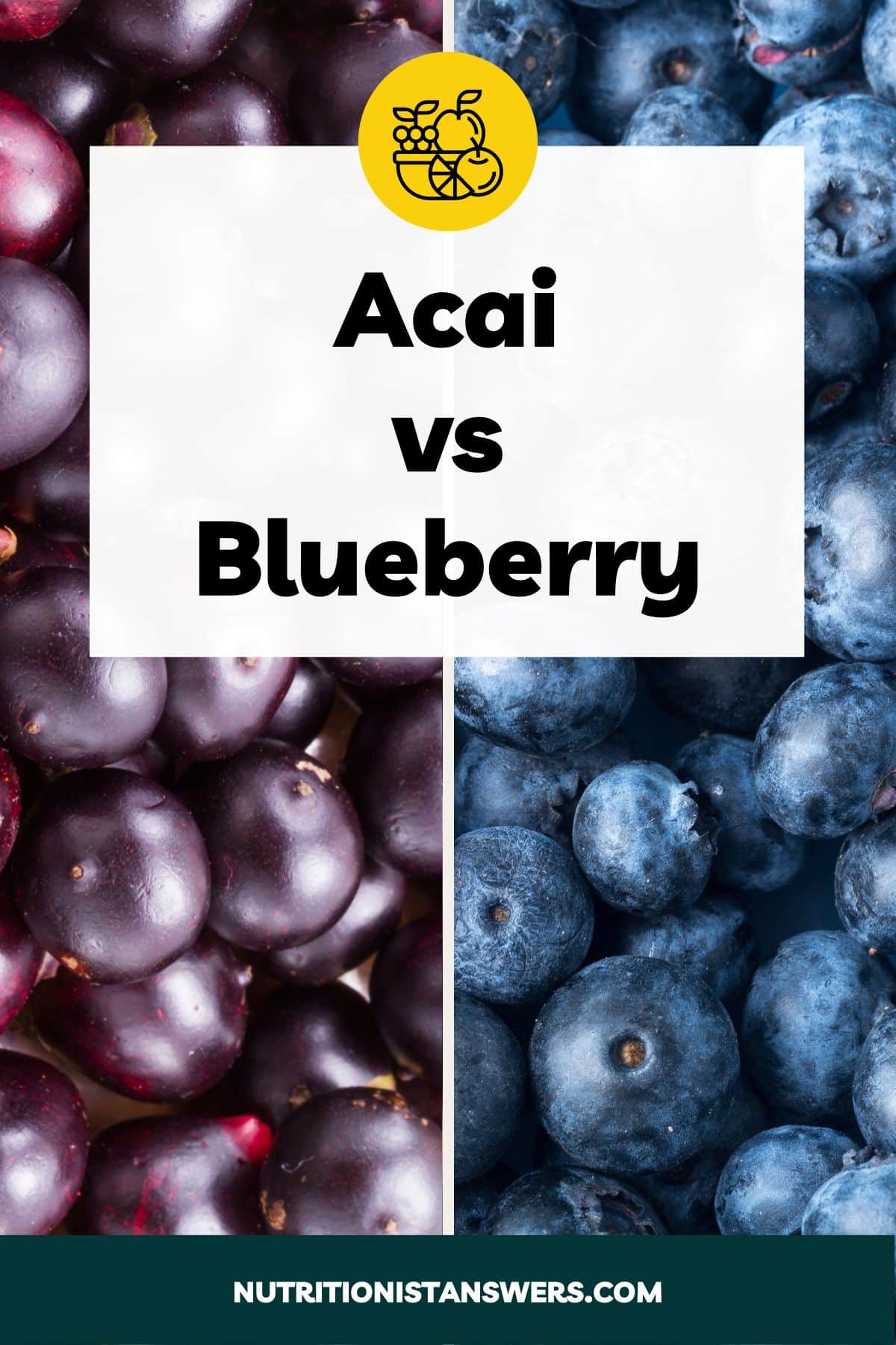 Acai vs Blueberry