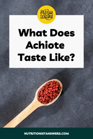 What Does Achiote Taste Like?