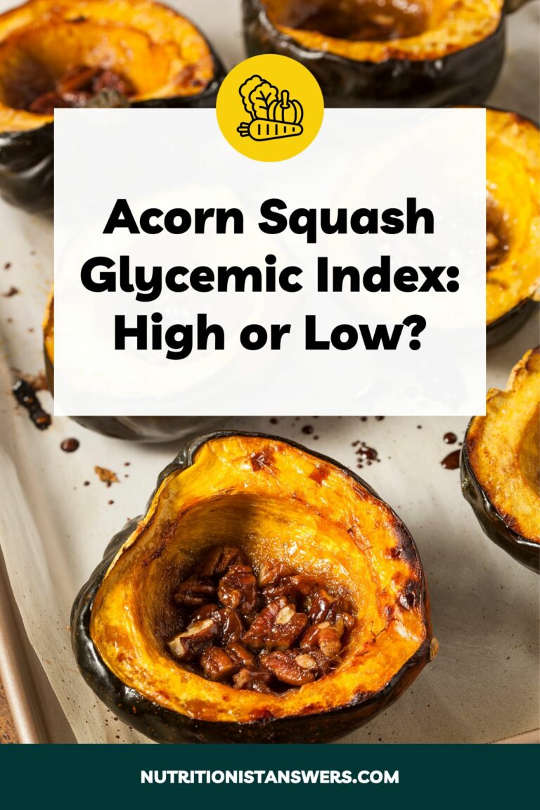 Acorn Squash Glycemic Index: High or Low?