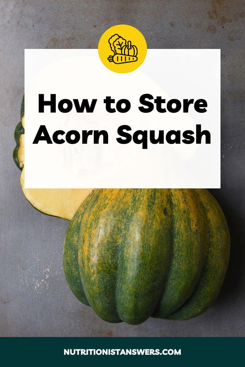 How to Store Acorn Squash