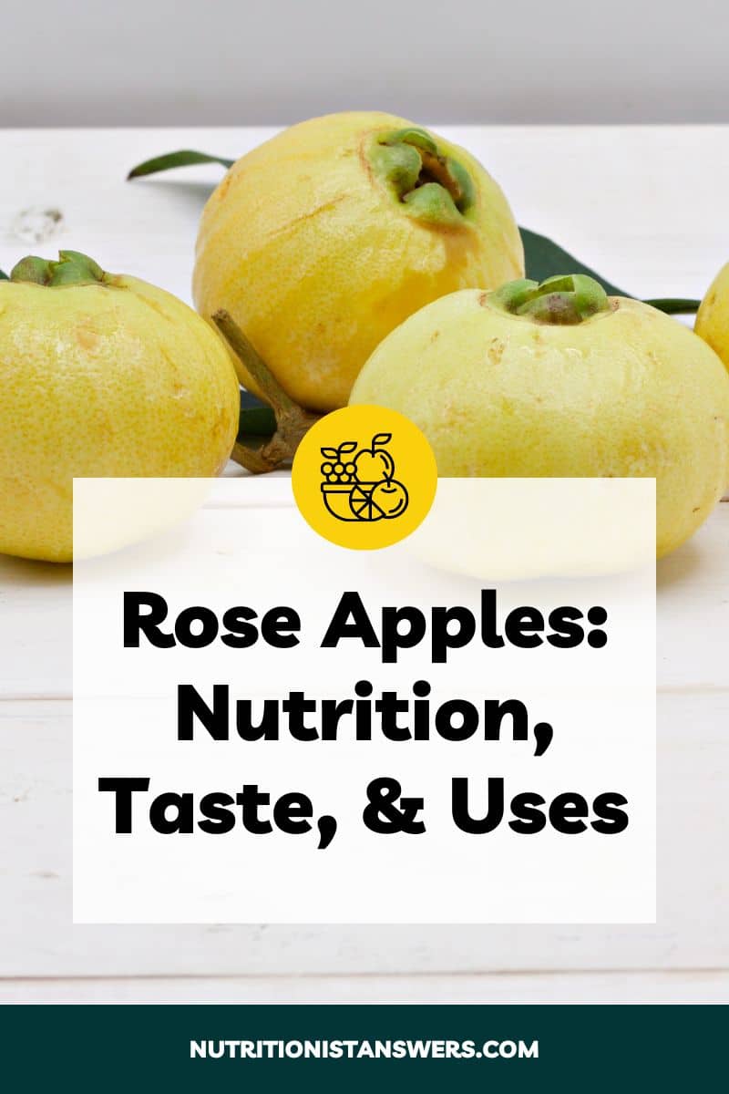 Rose Apple: Nutrition, Taste, & Uses