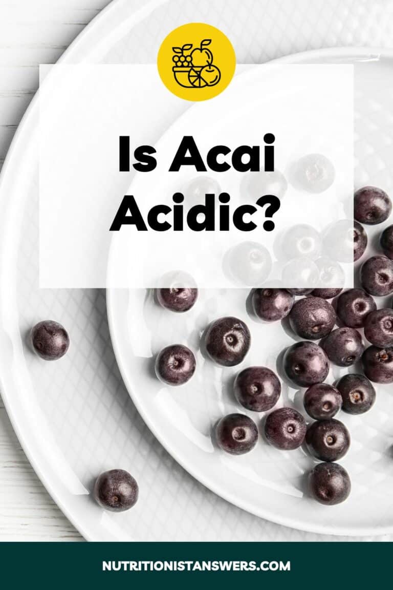 Is Acai Acidic?
